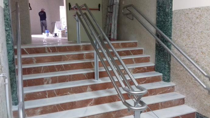 Instalación de escaleras